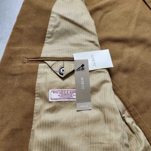 New mens 40 J Crew x Wallace & Barnes blazer in Italian cotton moleskin jacket - Picture 6 of 16